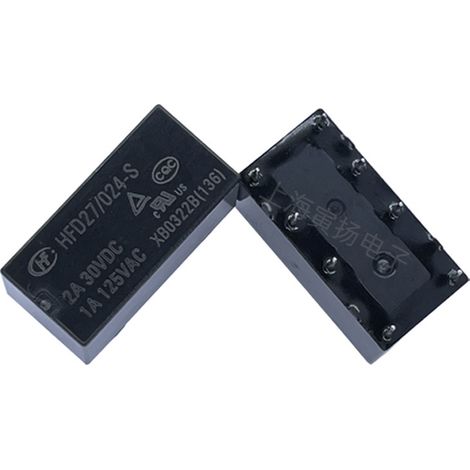 Xiamen Hongfa HFD27/024-S 24V DC high sensitivity 0.2W low power relay, new and original