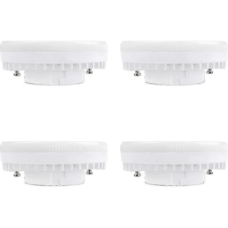 Lot de 4 ampoules LED GX53 9 W 6000 K blanc froid 900 lm, non dimmables, encastrées, à économie d'énergie (1/5)