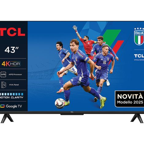 Smart TV TCL 43P6K        43 43" 4K Ultra HD LED HDR D-LED (1/4)