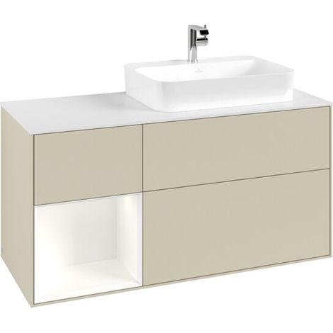 Villeroy & Boch F391MTHJ Meuble sous-lavabo Finion F39 (1/3)