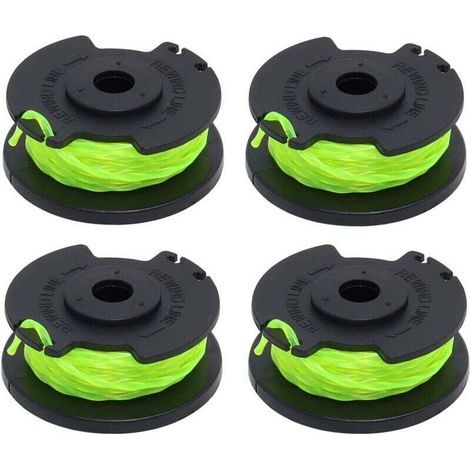Bobine de Remplacement pour Tondeuse Ryobi RAC142 36V Compatible avec RLT36B33 et RY36LT33A-0 Lot de 4 (1/5)