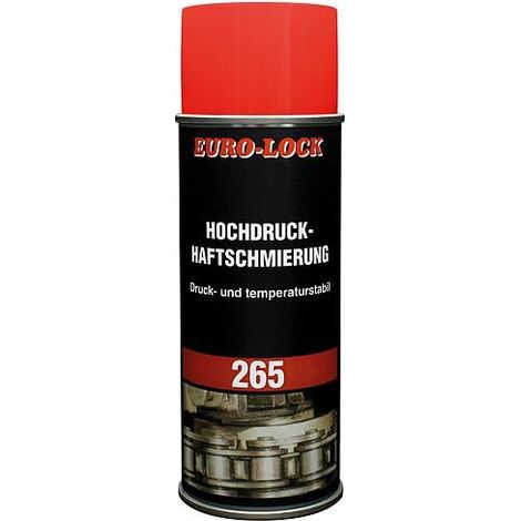 Lubrification adhésive-haute pression, EURO-LOCK LOS 265 bombe aérosol 400ml