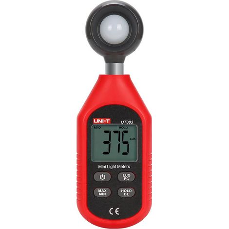 Uni-T Digitaler Luxmeter Schwarz Messung der Lichtintensität
