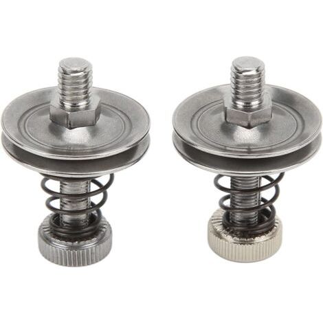 BUNTHAUS 2 Pièces Assemblage de Tension de Fil en Acier Inoxydable Coudre des Pièces de Ressort pour Machines à Coudre Accessoire 3.5x1cm/1.4x0.4in (1/5)