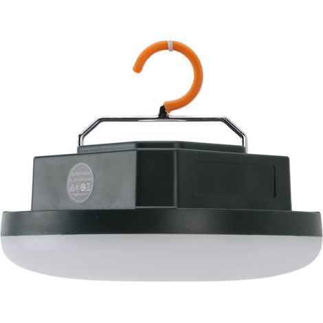 Lanterne de camping LED de secours éclairage intense imperméable alimentée par batterie 7500mAh 4 réglages de lumière pour extérieur intérieur lumière jaune (1/5)