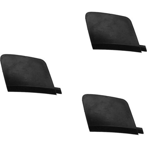 3x Auto-Abschlepphaken-Ösen-Abdeckkappe für die hintere Stoßstange, passend für Volvo V40 2013-2016, Schwarz, 39814200 (1/5)