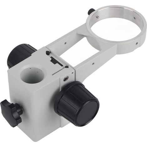 76mm Microscope Adjustable Focusing Bracket for Trinocular Binocular Stereo Microscope32mm Column Diameter (1/5)
