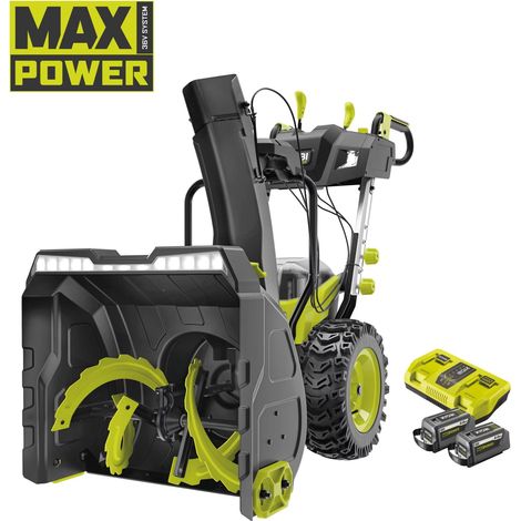 Ryobi RY36STX61A-260F Akku-Schneefräse inkl. 2x Akku & Schnellladegerät
