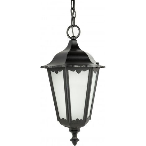 Suspension extérieure rétro SU-MA noire Ø24 IP43 E27 (1/5)
