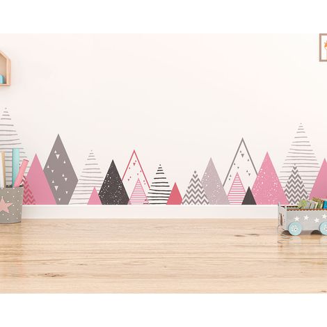 Stickers enfant montagnes scandinaves dorchka 100 x 170 cm (1/5)