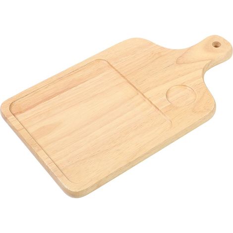 Planche à Découper Pizza avec Poignée, Plateau de Service pour Fromage et Pain, Accessoire de Cuisine (1/5)
