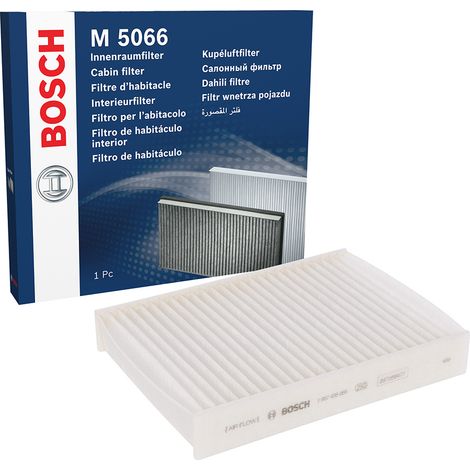 Bosch M5066 - Filtre d'habitacle standard - filtre à poussière et à pollen (1/5)