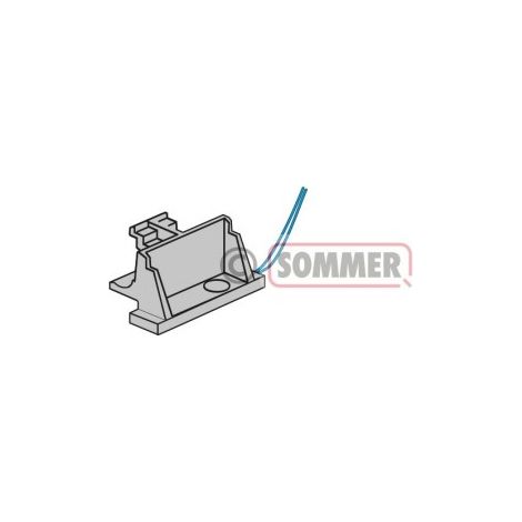 CAPTEUR MAGNETIQUE PORTAIL FERME CABLE BLEU TWIST 200EL 350XL 900MM (1/2)