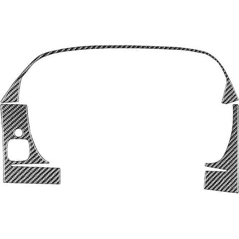Cache de compteur de vitesse en fibre de carbone pour 2019-2022 (1/5)