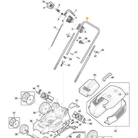 KIT MANIJA C 340 - C 380 ORIGINAL STIGA - 118805675/0
