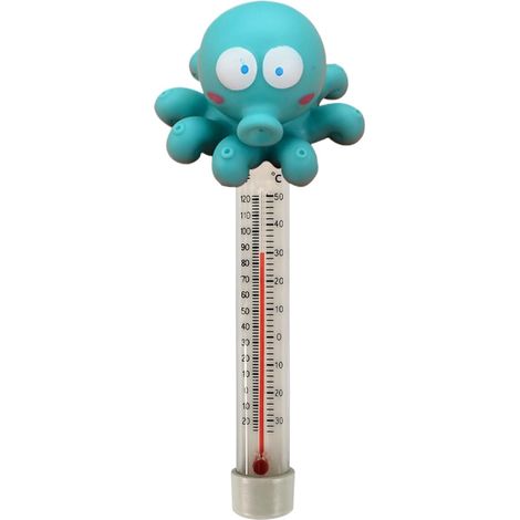 Thermomètre de piscine flottante - Jauge de température d'eau de piscine pour bain de bébé, jauge de température de piscine  Capteur de température précis pour bain à remous, spa