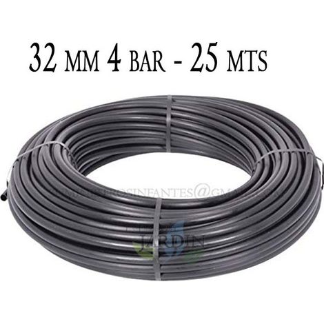 Tubo in Polietilene 32mm  Tubo Agricolo 32mm 4 bar 25 metri  Tubo di Irrigazione 32mm  Tubo da Irrigazione 32mm