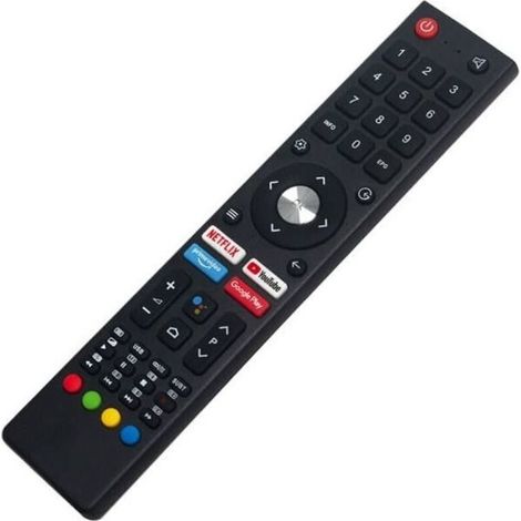 Télécommande remplacement CHIQ TV GCBLTV02BDBIR, Netflix YouTube Prime-Video, sans configuration (1/2)