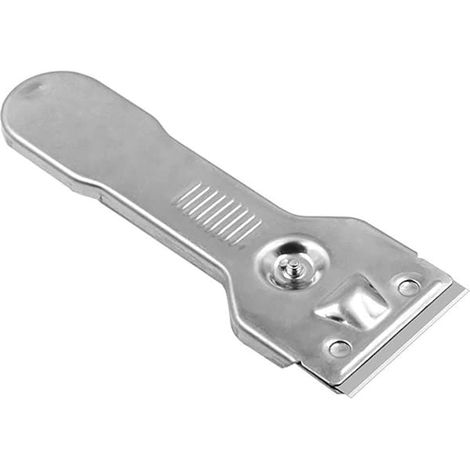 Grattoirs à verre - Grattoirs de cuisine multifonctionnels pour le nettoyage, outils pour plaques de cuisson en céramique et à induction (60009 : Une lame de grattoir) (1/4)