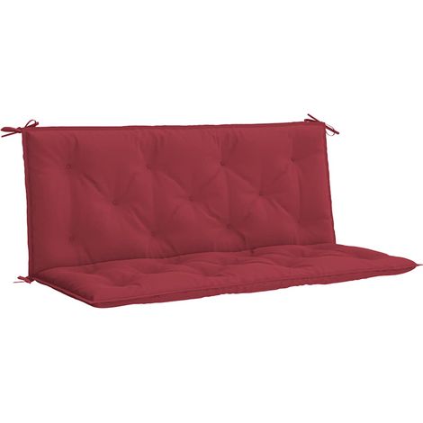 Maison Exclusive - Coussin de banc de jardin rouge bordeaux tissu oxford