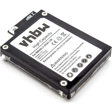 vhbw Akku Ersatz für LSI BAT1S1P, L3-25343-13B, IBBU08 für Raid-Controller (1500 mAh, 3,7 V, Li-Ion)