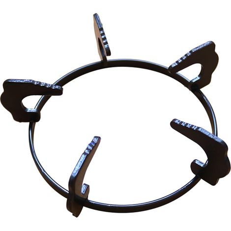 Anneaux antidérapants en fer pour wok - 20,2 cm - Convient pour la cuisine (1/3)
