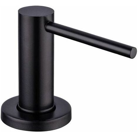 Soap Dispenser for the Kitchen Sink, Hand Lotion with Integrated Attachment Pump (Matte Black) (1/5)