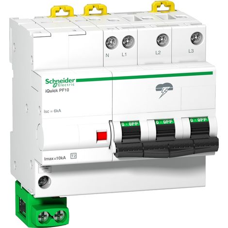 3P + N Schneider A9L16618 Limitatore di sovratensioni transitorie