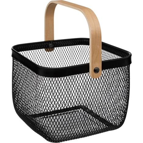 Cestino quadrato mayaj con manico 25 cm - 5five