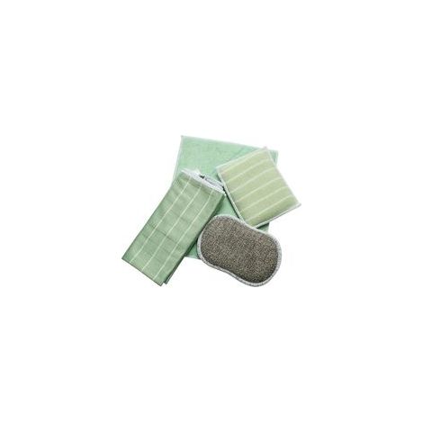 Lot de 5 Chiffons Bambou Microfibres, Éponges Lavables, Essuie Tout Reutilisable Lavable pour Menage Brillant, Nettoyer et lustrer Toutes Les Surfaces Lisses et fragiles - Vitre, Voiture
