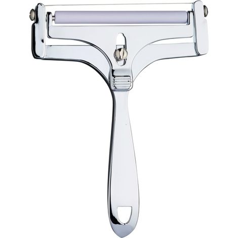 1 Coupe Fromage Ajustable, Acier Inoxydable, Fil Rigide, Pour Fromage Dur, Chocolat, Beurre
