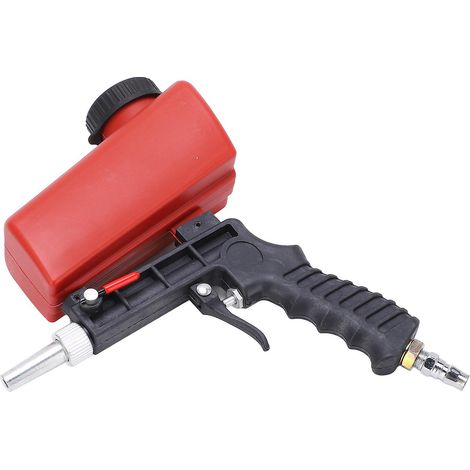 Pistolet de sablage pneumatique portatif, petit modèle 90 psi, pour la réparation automobile (1/5)