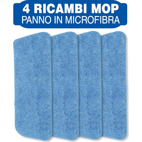 MAURY'S KIT 4 RICAMBI SPRAY MOP 43X14.5CM PANNO IN MICROFIBRA (1/4)
