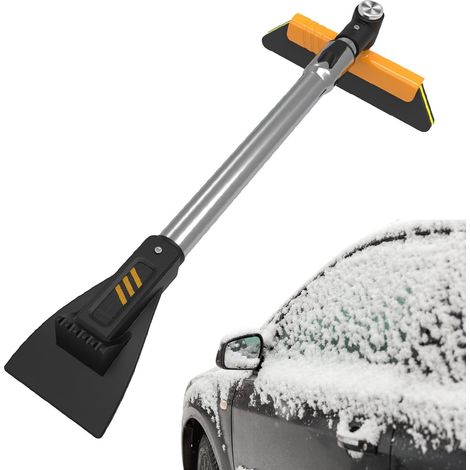 Grattoir à Glace et Brosse pour Voiture 13 niveaux réglables, rotation 360°
Télescopique Accessoires de déneigement et outils de nettoyage hivernal pour voiture, camion, réfrigérateur et (1/5)
