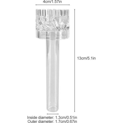 Skimmer de Surface pour Aquarium - Accessoire d'Entrée d'Eau Rotatif à 360° pour Filtration d'Eau et Élimination des Résidus en Surface