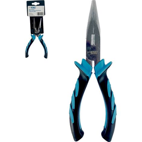 Pinza a becchi mezzi-tondi manico ergonomico antiscivolo 150 mm - UM 30 PB15 (1/3)