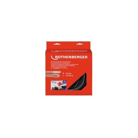 ROTHENBERGER Espiral, 10mm x 7,5m, con alma de acero - 72424