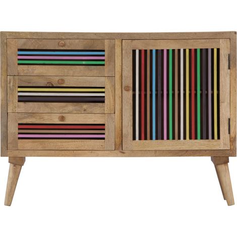 Maison Exclusive - Buffet 100 x 30 x 75 cm Bois de manguier massif