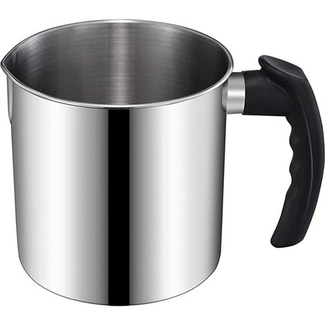 Versage pour fabrication de bougies, pot de fusion cire double bouilloire 44 oz, résistant à la chaleur. (1/5)