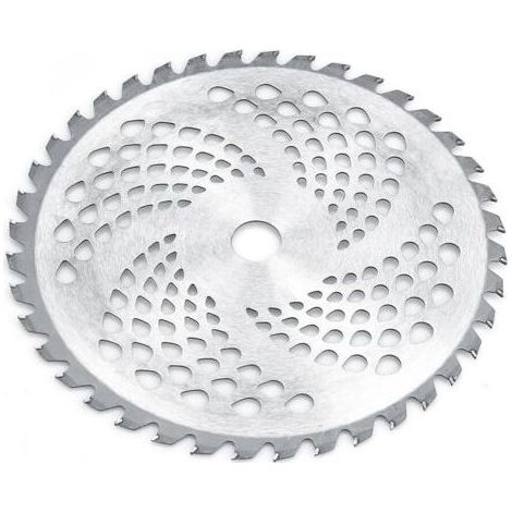 10 Pouces Lame de Scie à Bois Circulaire 40 Dents 25,4 Mm avec Pointe de Carbure Disques de Roue Jardin Herbe Brosse Strimmer Trimmer Weed Outil de Puissance (1/5)