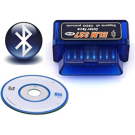Scanner OBD2 - Mini ELM327 V1.5 - Bluetooth - Compatible OBDII - Auto-diagnostic voiture (1/3)