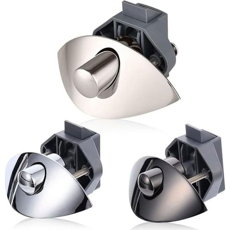 de porte en alliage de zinc pour portes de 14 à 16 mm d (1/5)