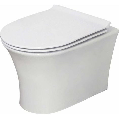 Orbit Viva Wall Hung Toilet Pan - Excluding Seat (1/2)