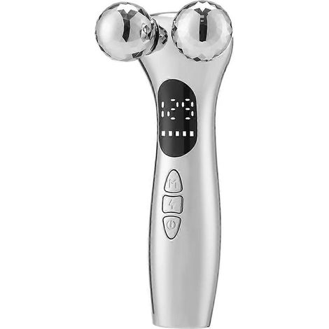 Appareil de beauté avec écran LED, rouleau de massage liftant pour le visage --- (1/5)