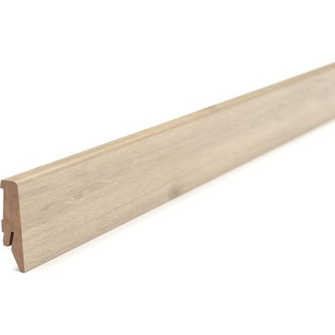 Classen Fußleiste 240 cm x 58 x 19 mm Eiche