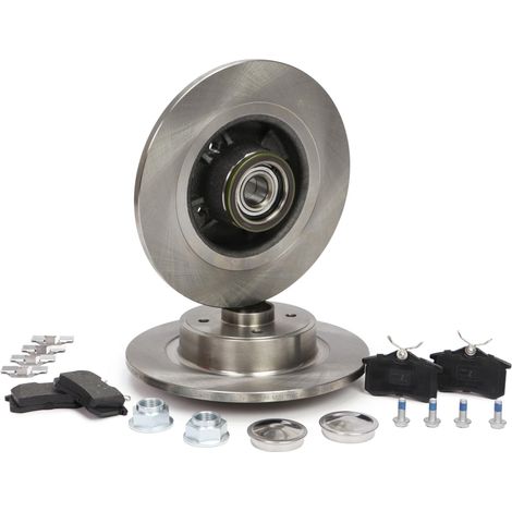 KIT DISCHI FRENO PASTIGLIE POSTERIORI RENAULT GRAND SCENIC II (1/5)