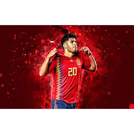 Papier peint panoramique Football - Joueur de Foot - 130 cm x 81 cm (1/2)