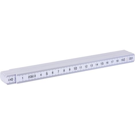 Règlet pliant 2m RS PRO, Métrique, en Plastique ( Prix pour 1 ) (1/2)
