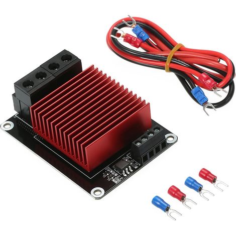 3D-Drucker-Heizbett-Controller mit hoher Stromlast, MOS-Modul, MOSFET-Platine, kompatibel mit über 30 A