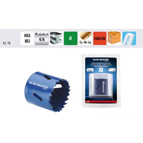 Couronne Perforatrice Bi-Métal Acier Rapide 60mm